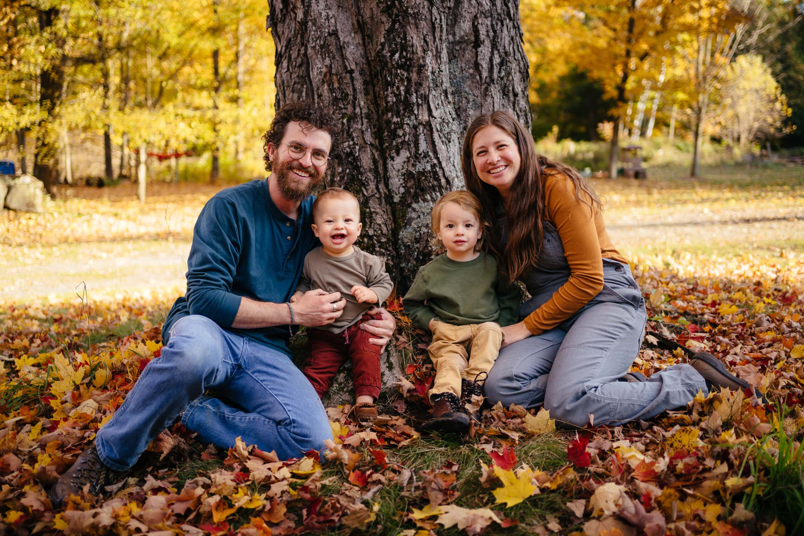 Adirondack family photography for Sacred Roots Maple